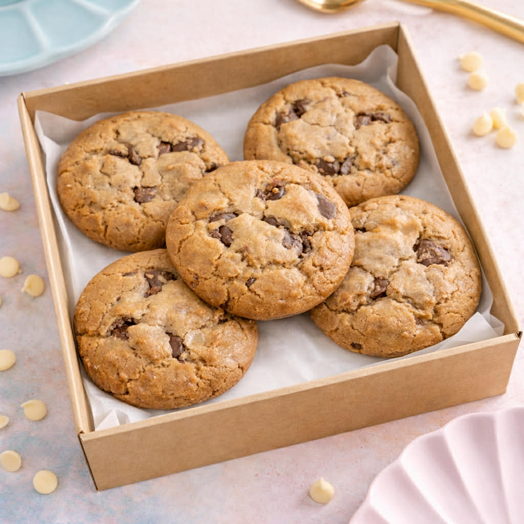 Chewy Milk Choc Chip Cookie