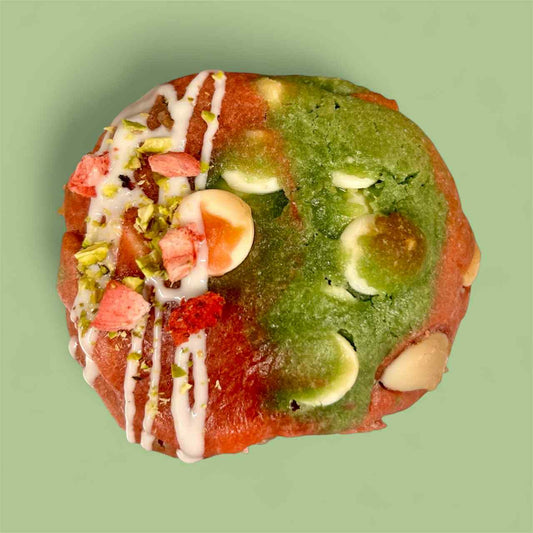 Pistachio Strawberry Cookie
