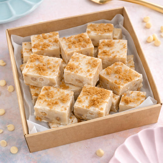 Biscoff Crumble Fudge