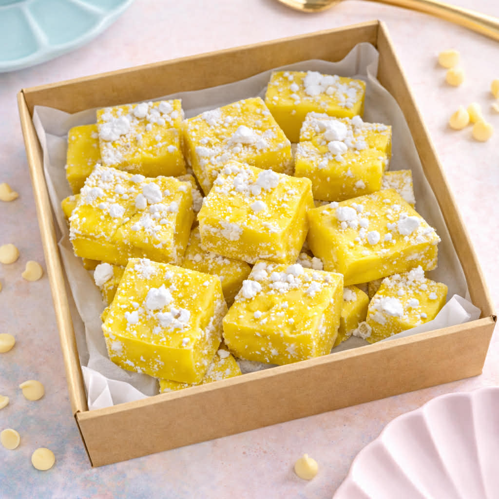 Lemon Meringue Fudge