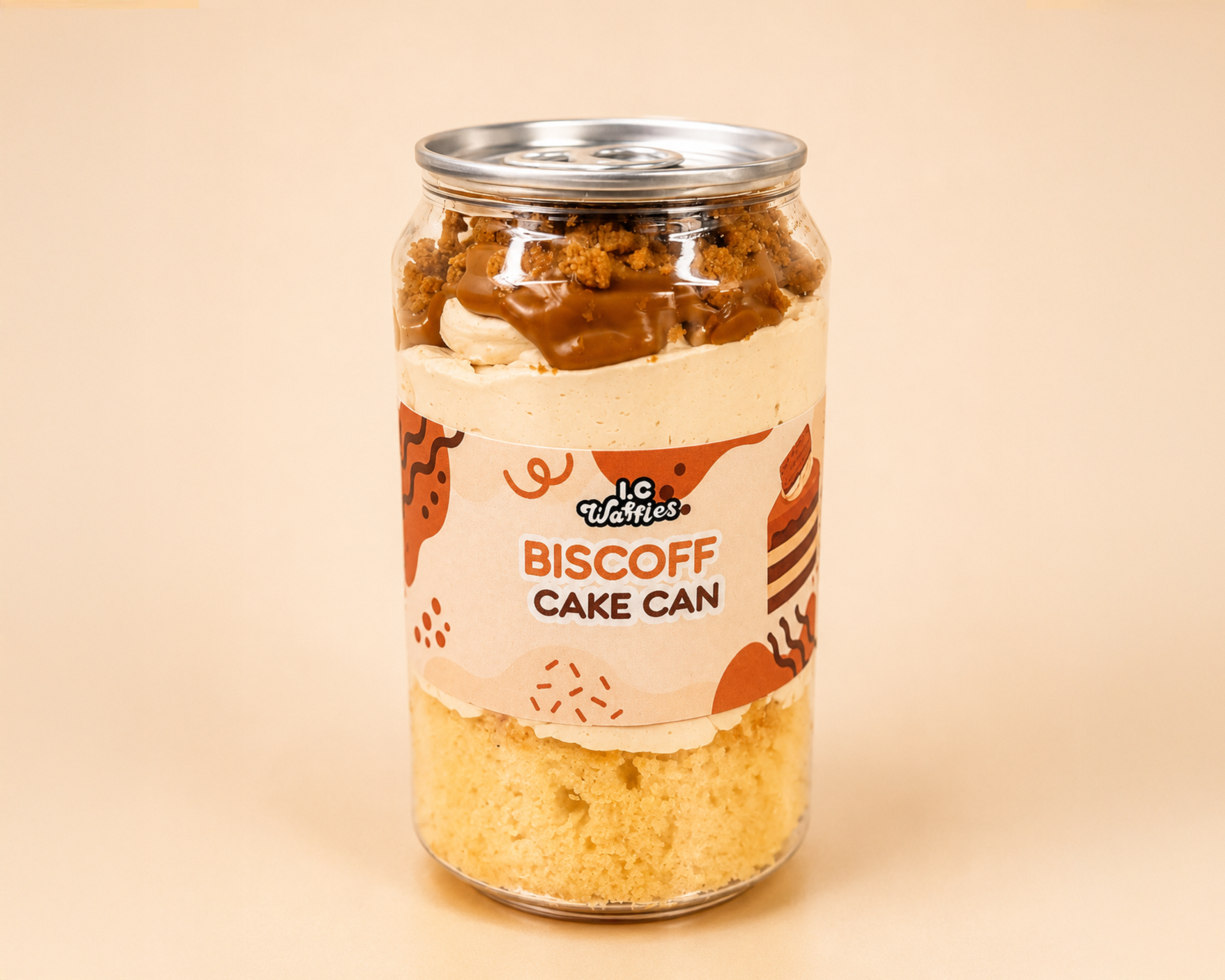 Biscoff Cake Dessert Can