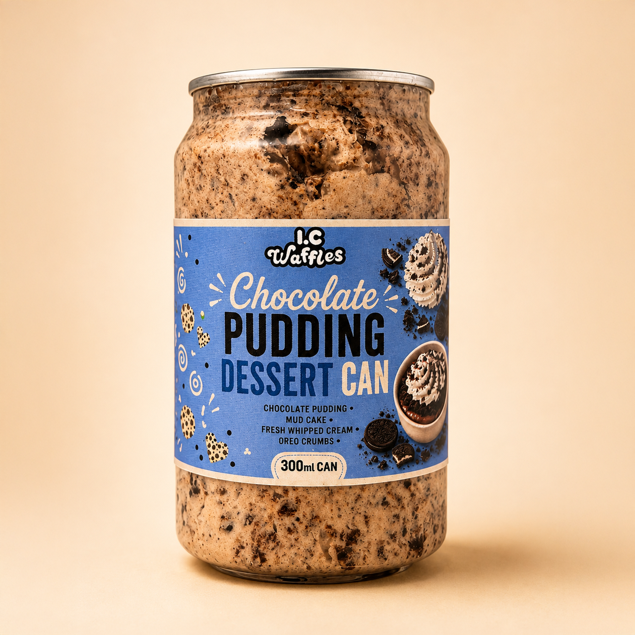 Chocolate Pudding Dessert Can