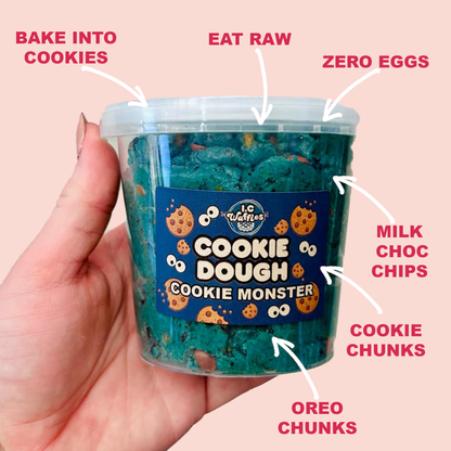 Cookie Monster Cookie Dough