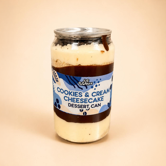 Cookies & Cream Cheesecake Dessert Can I.C Waffles