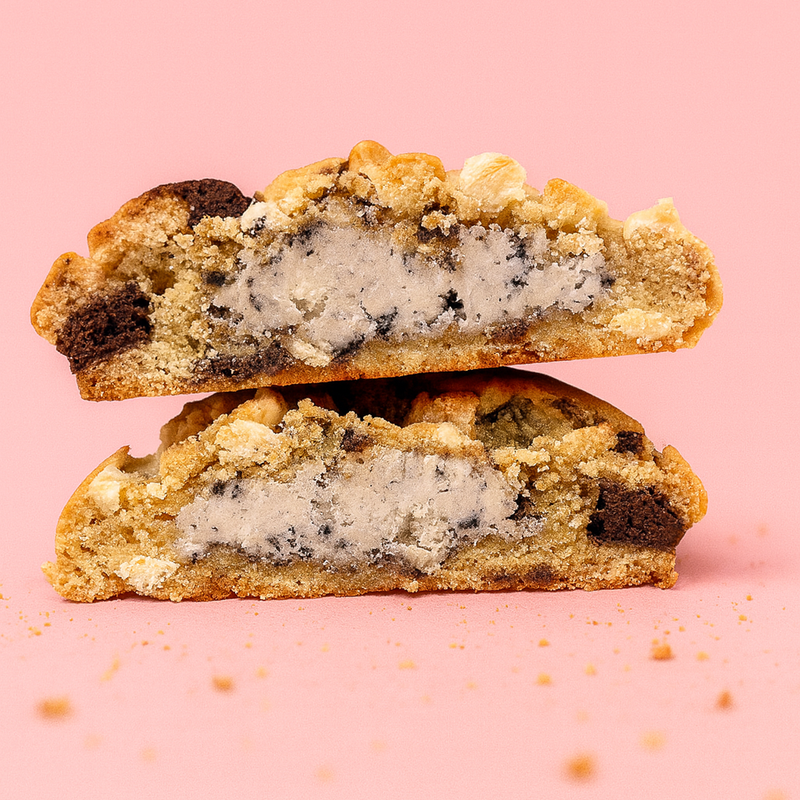 Cookies & Cream Stuffed Cookies