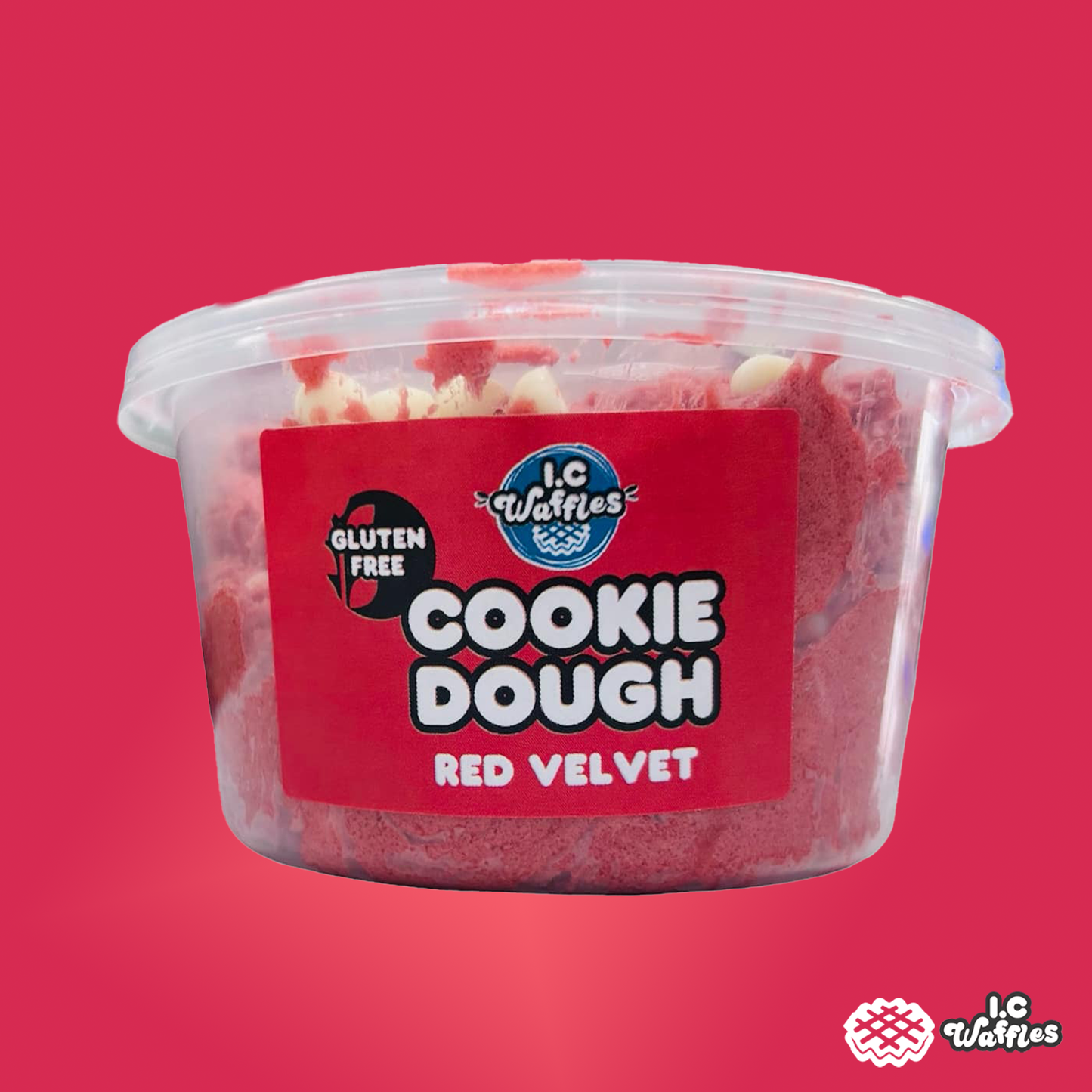 Gluten Free Red Velvet Cookie Dough