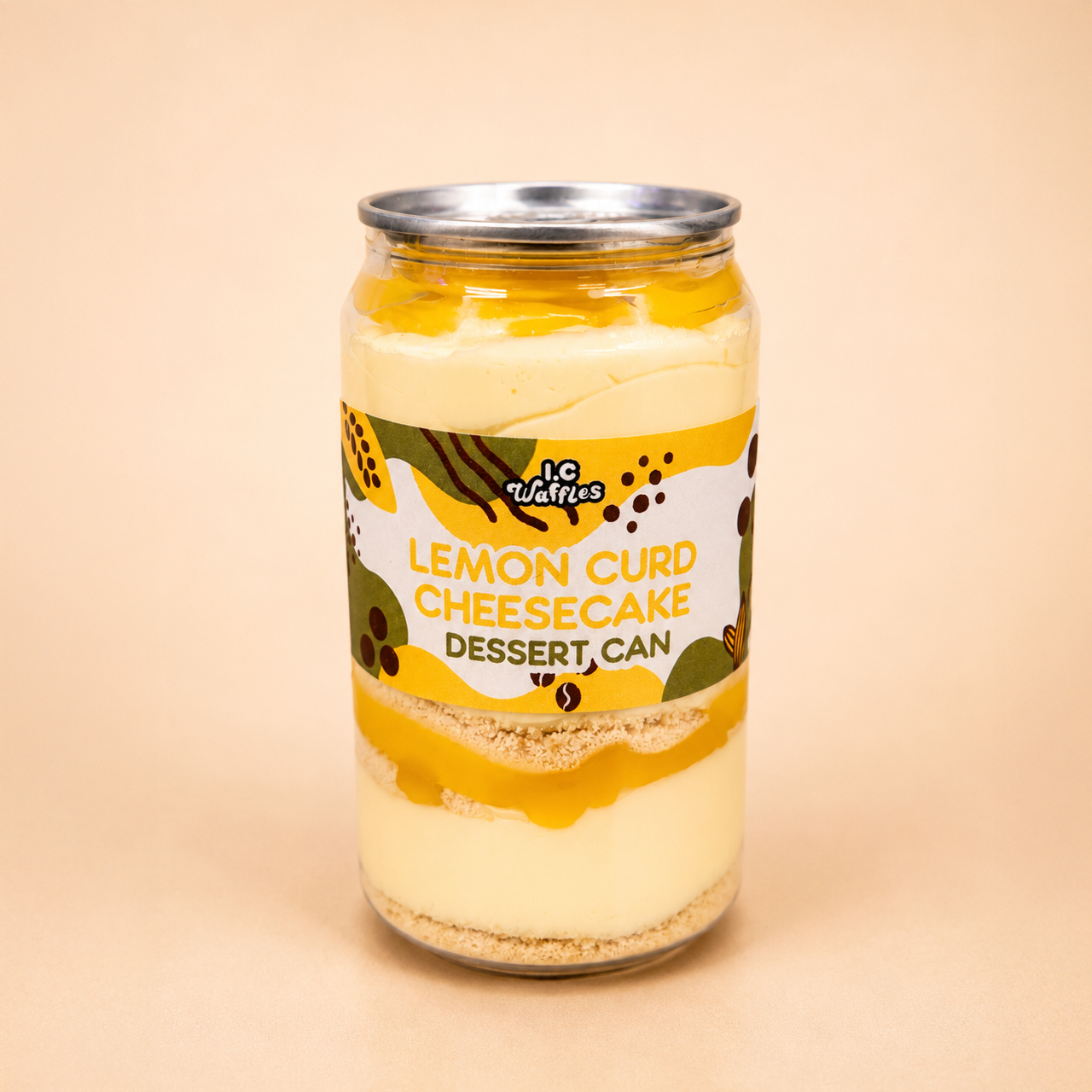 Gluten Free Lemon Curd Cheesecake dessert Can