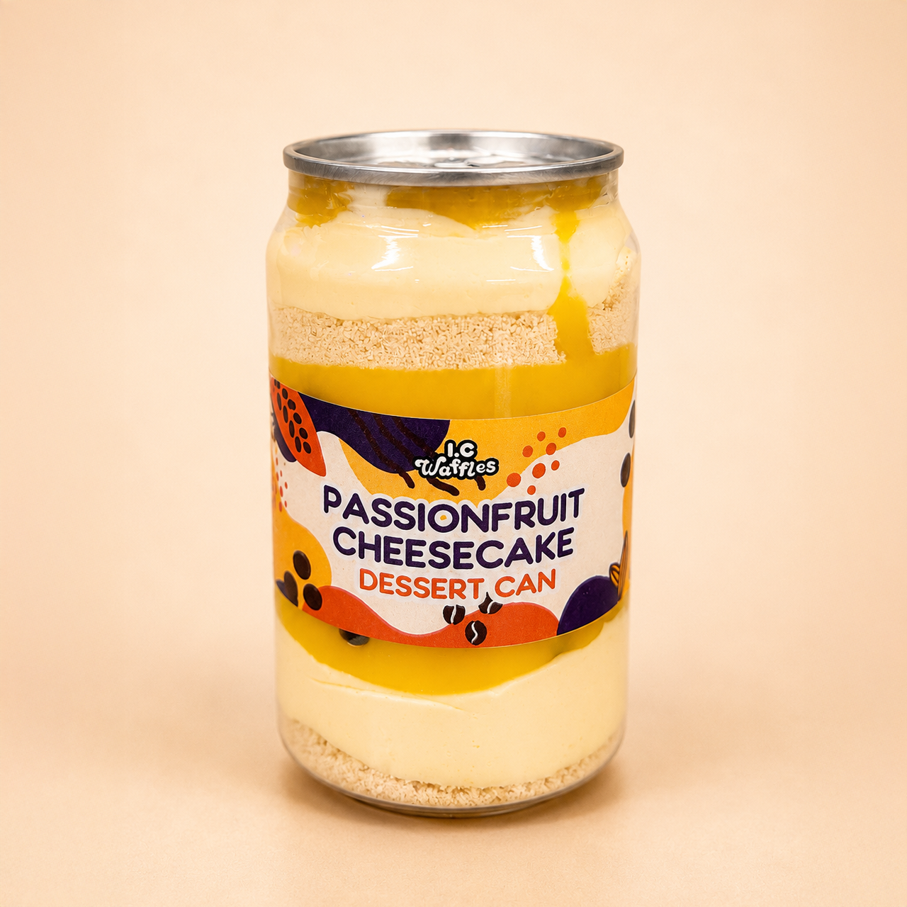 Passionfruit Cheesecake Dessert Can