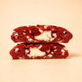 Red Velvet Stuffed Cookies