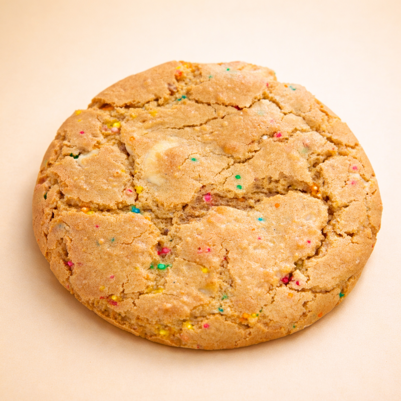 Chewy Birthday Cake Cookie