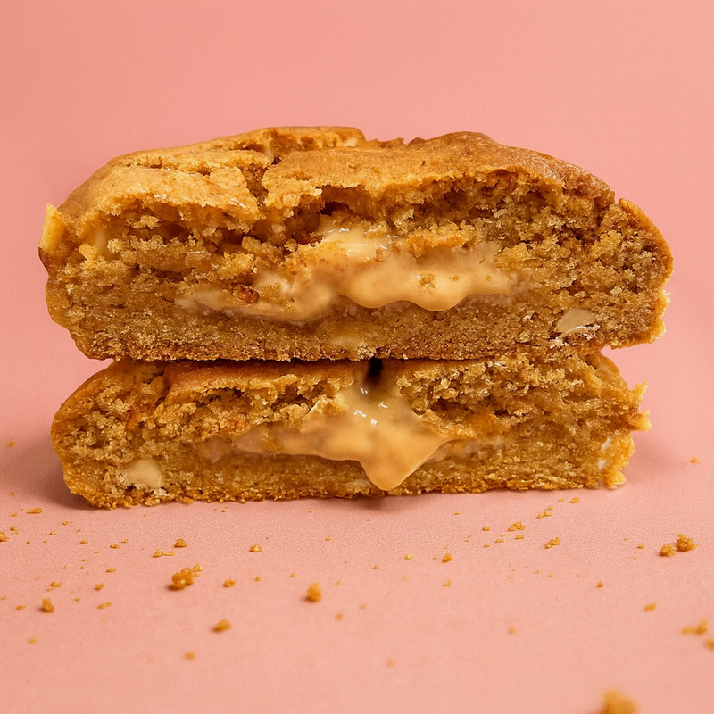 Biscoff Stuffed Cookies