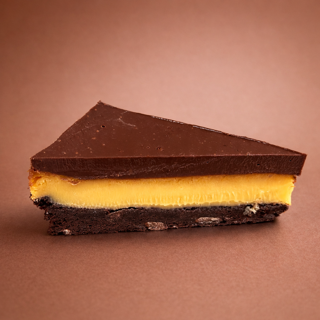 Brownie Caramel Slice Slab