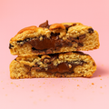 Milk Choc Chip Stuffed Cookies