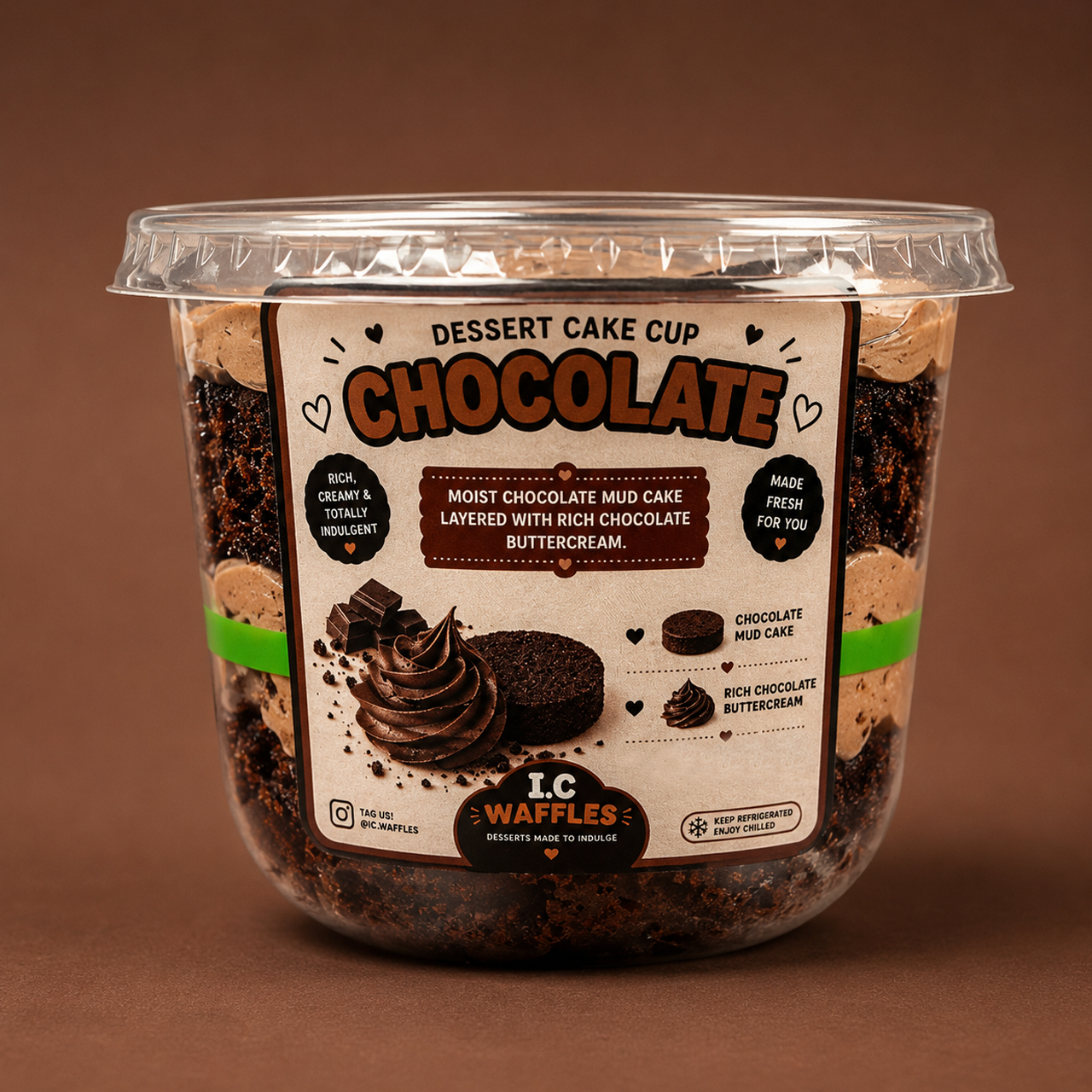 Chocolate Cake Pot