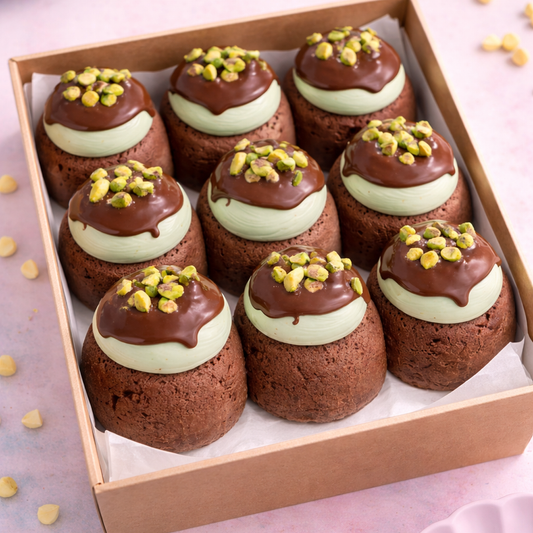 9 Pack Dubai Pistachio Mini Cakes