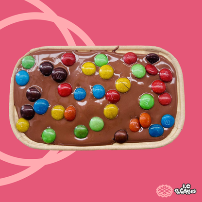 MnM Brownie Boat