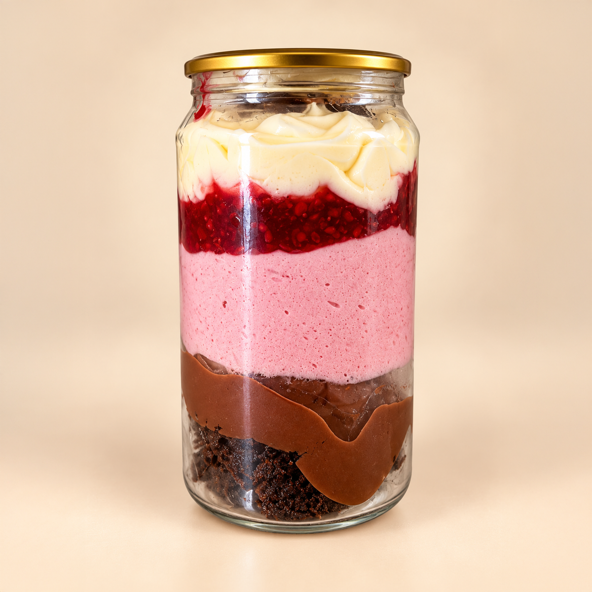 Raspberry Chocolate Dessert Can