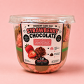 Strawberry Chocolate Cake Pot